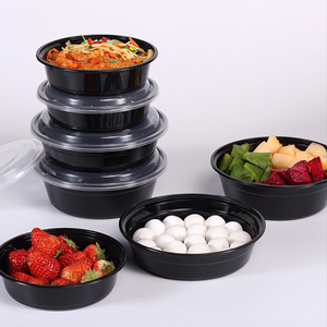 Takeaway Microwavable Plastic Disposable Bento Food Storage Lunch Boxes