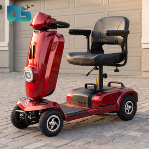 Scooter électrique pliable pour adultes et personnes âgées, avec pneus tout-terrain à gros profil, siège réglable et cadre en acier - Product Image 5