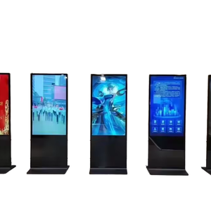 HD Touch Screen LCD Digital Signage Displays 43/49/55/65 Inch Indoor IP65 Kiosk Video 6mm Pixel Pitch Floor for Shopping Mall - Product Image 1