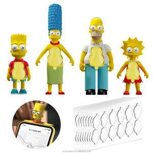 Décorations mignonnes pour moniteur d'ordinateur, figurines pour décorer le tableau de bord de la voiture, accessoires de <span class=keywords><strong>bureau</strong></span>, cadeaux amusants pour femmes - Product Image 2