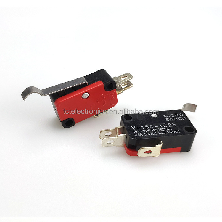 TCT Electronics V-156-1C25 Micro Switch with Long Wheel