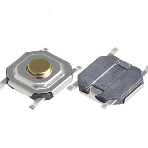 100 cái/túi 4*4*1.5-9h đồng không thấm nước đầu <span class=keywords><strong>micro</strong></span> chuyển đổi 4pin tact chuyển 4 mét Tactile Thiết bị chuyển mạch - Product Image 2