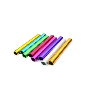 OEM中国定制抛光设计大小直径彩色阳极氧化铝型材管