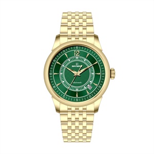 Nouvelle montre classique automatique mécanique NH35 de haute qualité avec cadran de montre en index arabes gravés avec logo privé tendance - Product Image 4