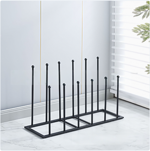 4-6 paires <span class=keywords><strong>de</strong></span> supports <span class=keywords><strong>de</strong></span> rangement en métal pour les bottes, pour le rangement des chaussures en cuir et des bottes <span class=keywords><strong>de</strong></span> <span class=keywords><strong>pluie</strong></span>. - Product Image 1