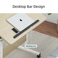 Bureau d'ordinateur Bureau de personne paresseuse Bureau d'étude de lit de ménage pliable réglable