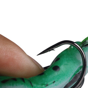 De alta calidad de serpiente señuelo de plástico suave de pesca Rana atraer - Product Image 3