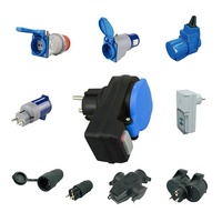 Adaptateur de chargeur EV pour prise CEE 32A vers câble d'extension de prise CEE 3P 32A pour Station de chargeur de voiture de véhicule électrique