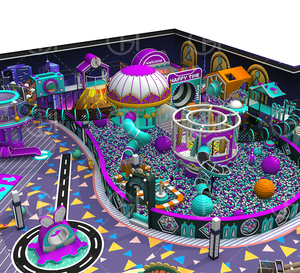 Centro <span class=keywords><strong>de</strong></span> Entretenimiento Comercial, Equipo <span class=keywords><strong>de</strong></span> Parque <span class=keywords><strong>de</strong></span> Atracciones Infantil, Parque Infantil Interior Resistente <span class=keywords><strong>con</strong></span> Tobogán Grande - Product Image 6