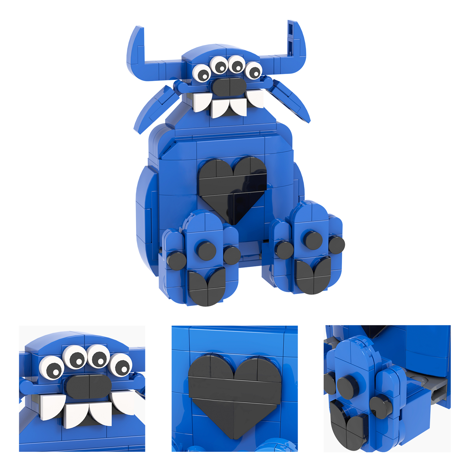 MooM様 MOC1287 MOC1288 MOC1284 - Creative Building Blocks for Kids