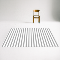 Tapis de sol extérieur élégants et absorbants, variés en formes, mini-tapis XPE anti-transpiration pour la décoration intérieure