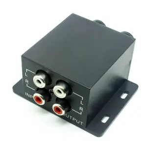 AMPLIFICADOR DE graves para coche, regulador de Audio, ecualizador de graves, controlador Crossover, RCA