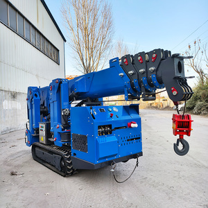<span class=keywords><strong>3</strong></span> טון 5 טון 8 טון עכביש מנוף טלסקופי בום מיני זחילה מנוף - Product Image 4
