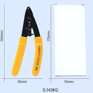 Ftथ ऑप्टिक उपकरण मिलर ट्रिपर बहु-उद्देश्य CFS-3 ऑप्टिकल फाइबर वायर स्ट्रिपर - Product Image 6