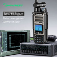 Radio de Onda Corta Quansheng TK11(8) de 10W Multibanda AM SSB CW con Decodificador CTCSS DCS, 999 Canales, Antena Doble