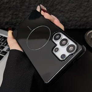 2025 <span class=keywords><strong>meilleure</strong></span> vente sans fil Charge magnétique PC <span class=keywords><strong>coque</strong></span> de téléphone givré mat couverture arrière rigide pour <span class=keywords><strong>Samsung</strong></span> S24 Ultra S25 Edge S23 Plus - Product Image 3