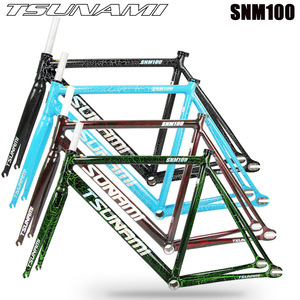 Telaio per Bicicletta da Pista Pioneer Tsunami Snm100 a Scatto Fisso in Lega di Alluminio Monomarcia per Uso su Bici da Corsa - Product Image 4