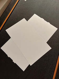 1000X1000X0.15MM Reflector sheet Irregularly shaped customization Film for Single-side Edge-lit <b>Backlight</b> Module Rina Tech - Product Image 6