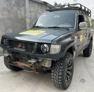 Pour Mitsubishi Pajero V33 V43 : Décoration de pare-chocs avant, Grilles de calandre de course, Kit carrosserie, Accessoires automobiles - Product Image 5