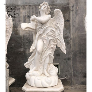 Décoration extérieure célèbre <span class=keywords><strong>dieux</strong></span> grecs antiques statues féminines d'ange en pierre sculpture de jardin en marbre déesse des quatre saisons - Product Image 5