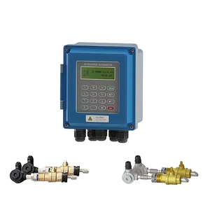 TSONIC <strong>Ultrasonic</strong> Flowmeter Grease Digital Fuel <strong>Sensor</strong> Liquid Chemical Small Cuboid Flow Meter