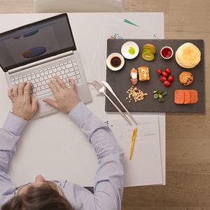Plateau en ardoise rectangulaire en pierre naturelle noire, vente chaude 2026, plateau à fromage, plateau à <span class=keywords><strong>sushi</strong></span> pour la maison, le <span class=keywords><strong>restaurant</strong></span>, le bar, l'hôtel, le mariage - Product Image 5