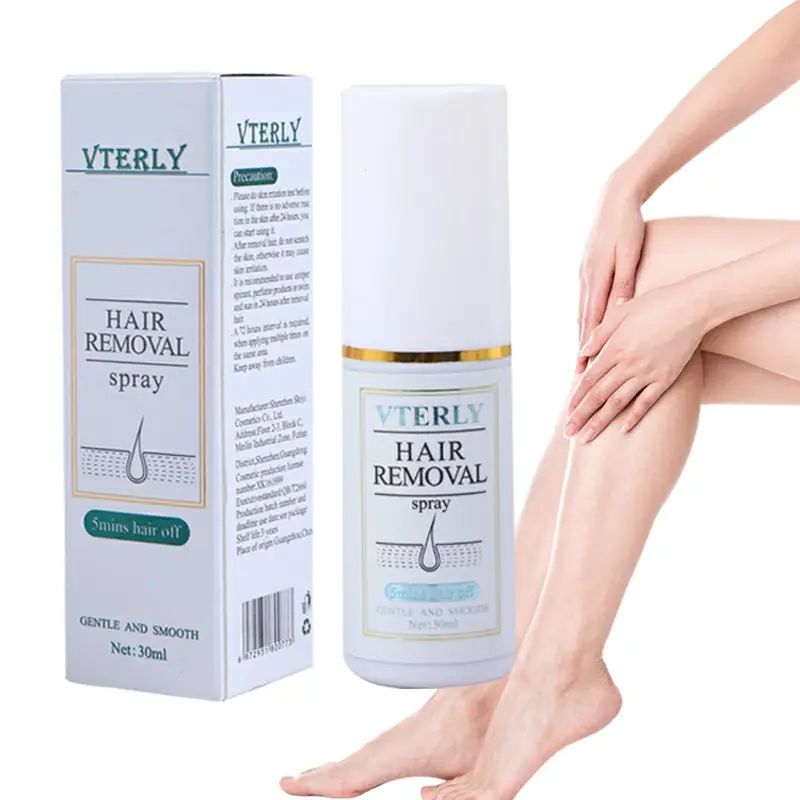 Hot Selling Powerful 5 mins Hair Removal Spray Private Parts Legs Hair Removal Painless Cream Smooth Skin Depilatory Cream