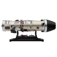 BETTER Creative High Simulation Alloy Metal Jet Airplane Engine Model Desktop Decoration