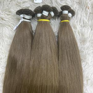 100% vierge et Remy cheveux vietnamiens kératine de haute qualité pointe plate cheveux raides naturels d'un donneur au Vietnam - Product Image 4