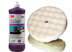 น้ำยาขัดสีรถยนต์ <span class=keywords><strong>3M</strong></span> Perfect-It Perfect-It EX AC รุ่น 36060 ตัดเร็ว ประสิทธิภาพสูง ขนาด 1 ควอร์ต (32 ออนซ์) - Product Image 5