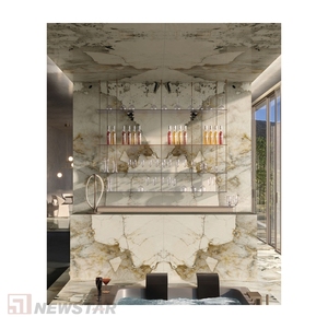 Newstar หินธรรมชาติโปร่งแสงแผ่นใหญ่สำหรับตกแต่งห้องโถงเชิงพาณิชย์วิลล่าของ <span class=keywords><strong>Pandora</strong></span> quartzite - Product Image 2