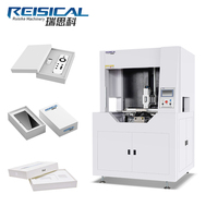 Máquina Formadora de Cajas Semiautomática de Alta Precisión con Sistema de Control PLC