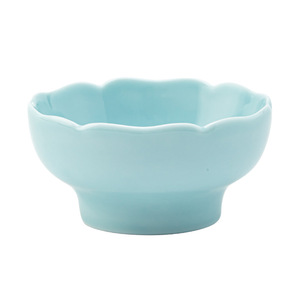 Plato de cerámica con forma de flor, plato pequeño de porcelana para aperitivos de fiesta y frutas secas - Product Image 5