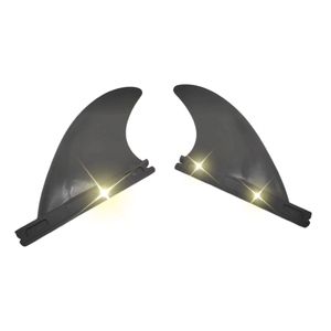 Tapones de plástico para aletas de tabla de surf dobles y aletas eléctricas para tabla de surf para hombres - Uso en océanos, ríos y lagos - Product Image 4