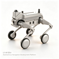 Kit modulaire bionique de robot chien quadrupède HiRobot avec moteur et caméra de profondeur PLC pour l'éducation et la recherche en STEM