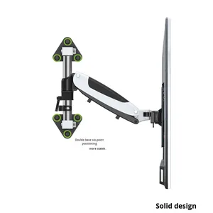 <strong>43</strong> <strong>Inch</strong> Aluminum Alloy Wall-Mounted <strong>TV</strong> <strong>Bracket</strong> Adjustable Rotating Universal Stand Monitor 15 Tilt GST111W-300 11-15kg Loading - Product Image 4