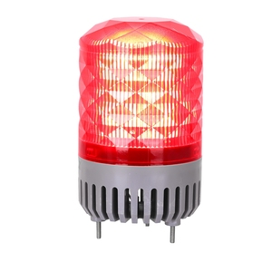 DC12V-24V công nghiệp đèn hiệu quay vòng báo động xoay nhấp nháy <span class=keywords><strong>LED</strong></span> cảnh báo ánh sáng với buzzer còi Loud Strobe sounder - Product Image 3