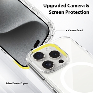 เคส PC แข็งระบบแม่เหล็กสำหรับ <span class=keywords><strong>iPhone</strong></span> 16 <span class=keywords><strong>Pro</strong></span> ฝาหลังสำหรับ <span class=keywords><strong>iPhone</strong></span> 16 Plus พร้อมด้วยกล้อง AI Touch ปุ่มกด LM022 - Product Image 4