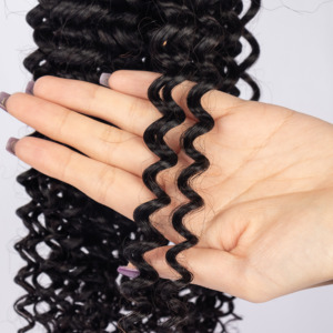 Bán buôn tóc con người số lượng lớn không có sợi ngang 12A cambodian Curl số lượng lớn bện tóc unwefted số lượng lớn cho Bím Tóc - Product Image 6