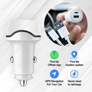 Chargeur de voiture GPS localisateur traceur 30W USB avec charge rapide Type C QC3.0 et application officielle <span class=keywords><strong>Apple</strong></span> Find My pour iPhone - Product Image 4