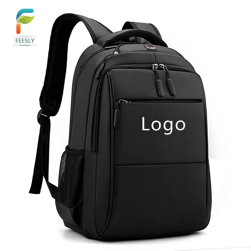 2021 wholesale black travel bag men laptop backpack functional smart travel Laptop mochilas business Waterproof Back Pack