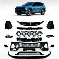 Pièces automobiles RAYSEZE pour Toyota RAV4 2024 2026 Kit carrosserie Pare-chocs avant Grille inférieure Lèvres de diffuseur Type SE LE LIMITED 52711-0R220
