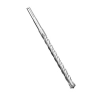 Foret SDS-Max à quatre cannelures, tête croisée, à quatre tranchants, en alliage de carbure de tungstène, pour marteau perforateur, béton et armatures