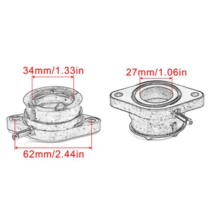 คาร์บูเรเตอร์มอเตอร์ไซค์พร้อมส่ง สำหรับ <span class=keywords><strong>Yamaha</strong></span> AG200 1985 <span class=keywords><strong>AG</strong></span> 200 ของใหม่ - Product Image 2