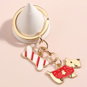 Cute Cartoon <b>Small</b> Animal Keychain Pendant Cute Cat Alloy Pendant Keyring <b>Box</b> <b>Packaging</b> Accessories - Product Image 4