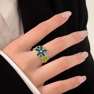 Anillo de Plata de Ley S925 Yinruitai con Diseño de Flor para Mujer, Joyería de Regalo con Diseño de Empuje y Tiro - Product Image 4