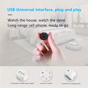 <span class=keywords><strong>Mini</strong></span> Cámara de Visión Nocturna 1080P con Detección de Movimiento, Alimentación por <span class=keywords><strong>USB</strong></span>, WIFI, Múltiples Usuarios, Vigilancia de Red, para el Hogar, Interior - Product Image 2