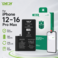 Baterai Kompatibel Diagnostik untuk iPhone 16 Pro Max Merek DEJI Pasokan untuk Distributor Suku Cadang