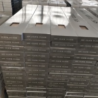Impermeable grano de madera 4mm 5mm 6mm 7mm 8mm Pvc clic bloqueo Spc suelo Lvp suelo vinilo tablón lujo vinilo suelo con Ixpe