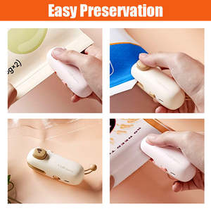 LongKe Household <b>Small</b> Snack Sealing Wonder Mini <b>Plastic</b> <b>Bag</b> Sealing Machine - Product Image 5